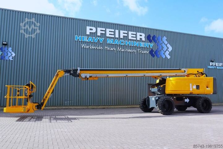 Telescopic boom lift Haulotte HT28RTJ Pro Guarantee! 4x4x4 Drive, 28 m Working H