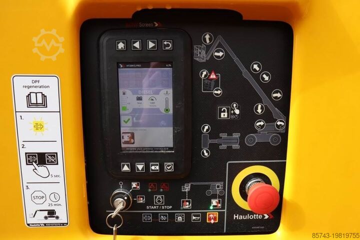 Telescopic boom lift Haulotte HT28RTJ Pro Guarantee! 4x4x4 Drive, 28 m Working H