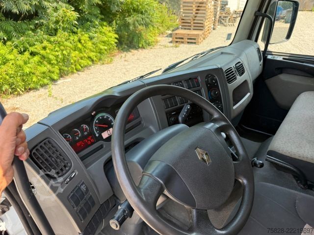 Tipper truck RENAULT Midlum 220 dxi /  BLATT gefedert
