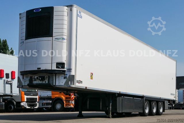 Reefer semitrailer CHEREAU CSD3 Kühlkoffer Carrier Liftachse 39t
