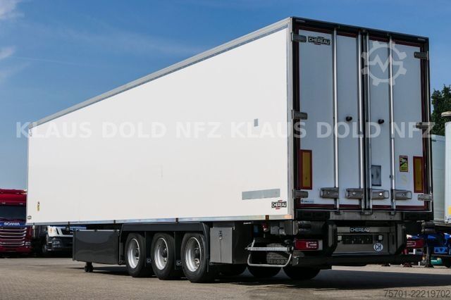 Reefer semitrailer CHEREAU CSD3 Kühlkoffer Carrier Liftachse 39t