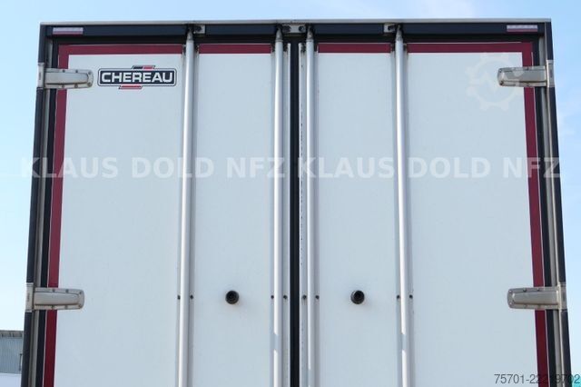 Reefer semitrailer CHEREAU CSD3 Kühlkoffer Carrier Liftachse 39t