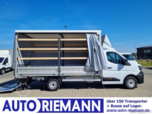 Curtain sider van Renault Master 35 Pritsche Schiebe Plane LBW LUFTFEDERUNG PDC