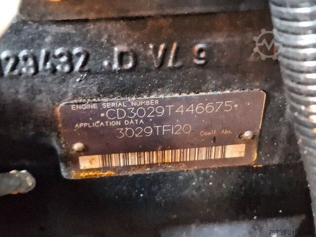 Motor JOHN DEERE 3029TF120