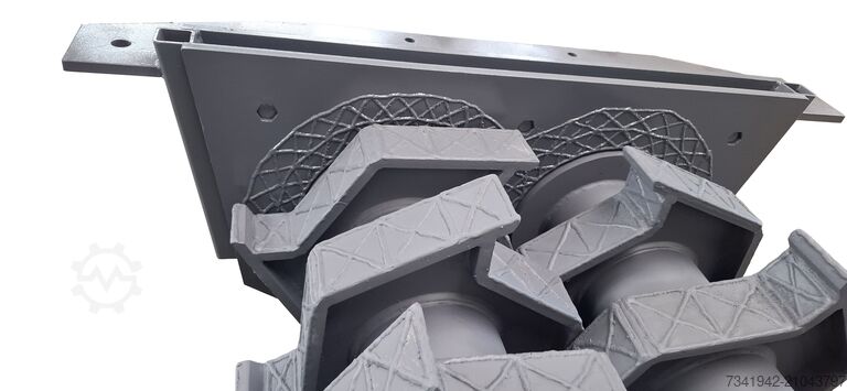Zerkleinerungswelle Arjes, Terex, Pronar, Olnova, Doppstadt 250/300/350 /Krokodile/Model 5/TDS815/