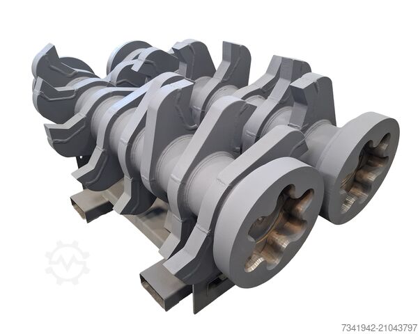 Zerkleinerungswelle Arjes, Terex, Pronar, Olnova, Doppstadt 250/300/350 /Krokodile/Model 5/TDS815/