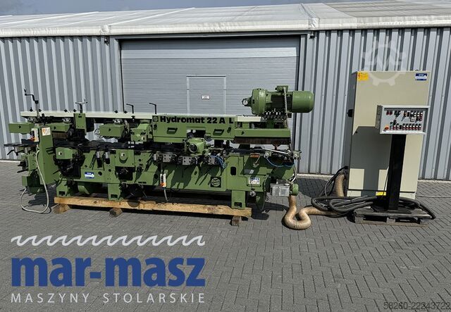 Four-sided wet planer WEINIG Hydromat 22 AL na 8 głowic