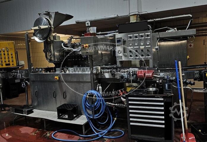 Einweg-Glasflaschenabfülllinie Joha, Heuft, Hormes, AMS, Gernep 