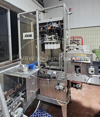 Einweg-Glasflaschenabfülllinie Joha, Heuft, Hormes, AMS, Gernep 