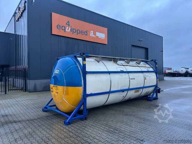 Tankcontainer Van Hool 20FT SWAPBODY 28.095L UN PORTABLE T11  ADR/CSC:...