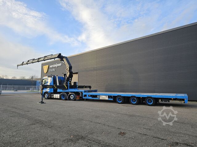 Volume-SZM Volvo FH420 6x2*4 / SEMITRAILER + PALFINGER 720002 CR...