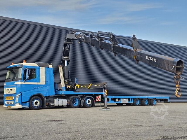 Volume-SZM Volvo FH420 6x2*4 / SEMITRAILER + PALFINGER 720002 CR...