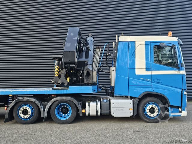 Volume-SZM Volvo FH420 6x2*4 / SEMITRAILER + PALFINGER 720002 CR...