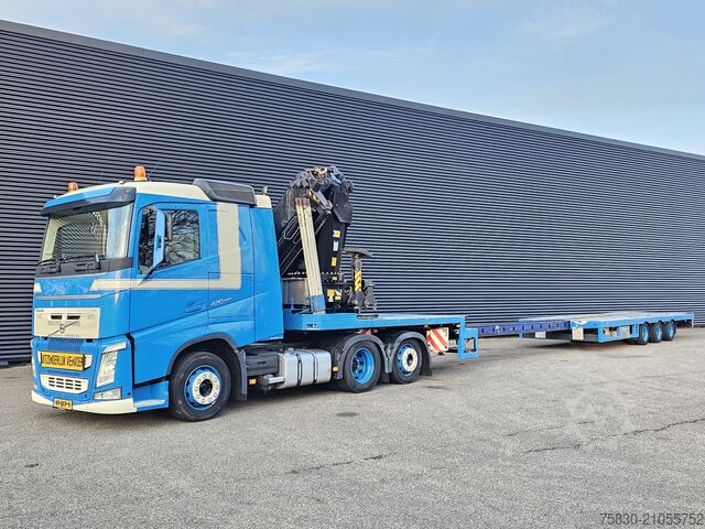 Volume-SZM Volvo FH420 6x2*4 / SEMITRAILER + PALFINGER 720002 CR...