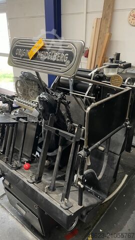 Buchdruckmaschine Heidelberg Tiegel A4
