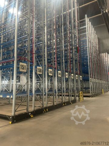 Hochregallager Palettenregalanlage SSI Schäfer PR600 / Regallänge: 22,40 lfm.
