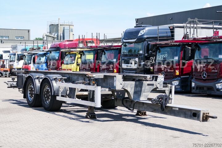 Anhänger-Wechselfahrgestell WEB-TRAILER ZWF/W-18 Tandem BDF Wechselfahrgestell SAF-Achse