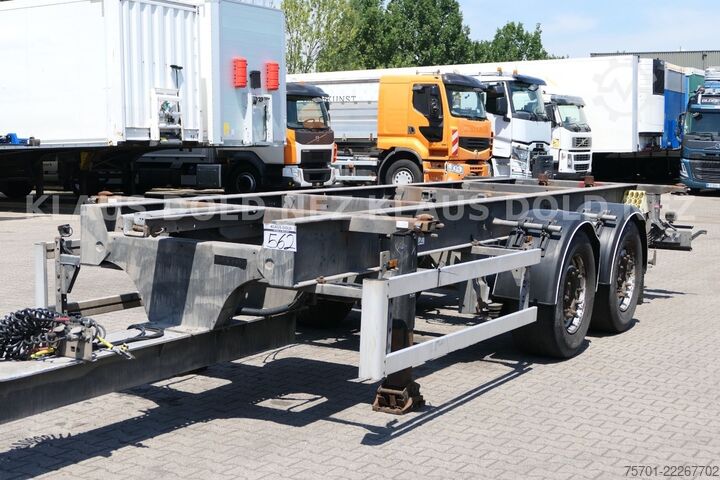 Anhänger-Wechselfahrgestell WEB-TRAILER ZWF/W-18 Tandem BDF Wechselfahrgestell SAF-Achse