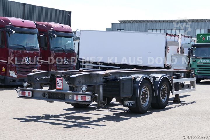 Anhänger-Wechselfahrgestell WEB-TRAILER ZWF/W-18 Tandem BDF Wechselfahrgestell SAF-Achse