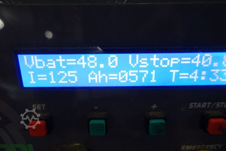 Forklift battery Stuba Staplerbatterie 48V 5PzS625 C-5 91%