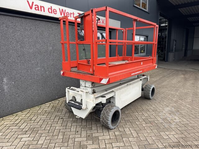 Holland-Lift Y 64 EL 14 Scherenarbeitsbühne / Scherenbühne 8,4 m Arbeitshöhe elektrisch 2015 HOLLAND-LIFT Y 64 EL 14 Schaarhoogwerker / Sciccor lift 8.4M Werkhoogte Elektrisch 2015
