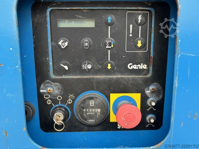 Genie GS 3369 RT Arbeitsbühne / Hubarbeitsbühne, 12m Arbeitshöhe, 4x4 Kubota DIESEL, Baujahr 2014 GENIE GS 3369 RT  Hoogwerker / Arbeitsbuhne 12mtr werkhoogte 4x4 Kubota DIESEL 2014