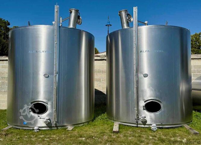316L ss tank - Temperature - 17,800 L Alfa Laval