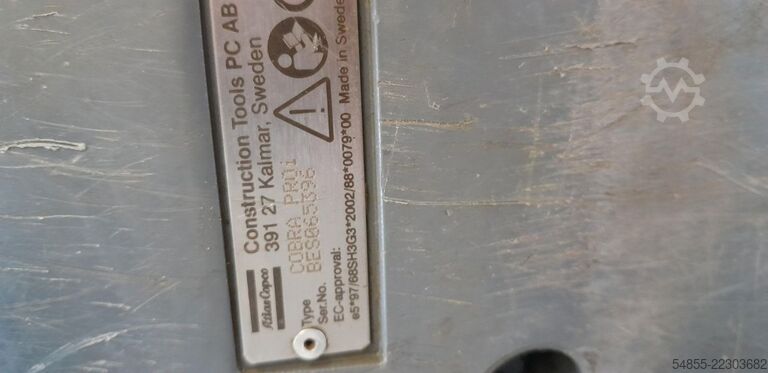 Agricultural machine Atlas Copco Cobra PROi 32x160