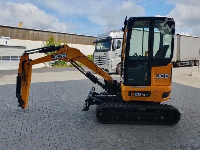 Minibagger JCB 26C-1 Pro Cab / Neufahrzeug / Planierschild