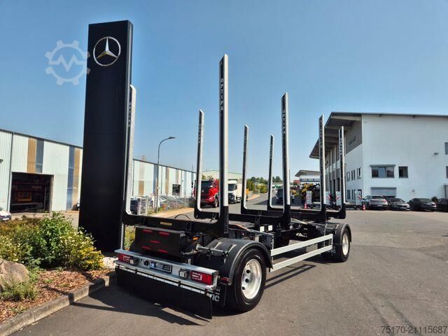 Holztransporter Pavic HTA 20 QSTE 690 SAF Achsen Alu-Felgen