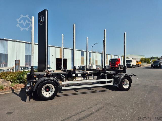 Holztransporter Pavic HTA 20 QSTE 690 SAF Achsen Alu-Felgen