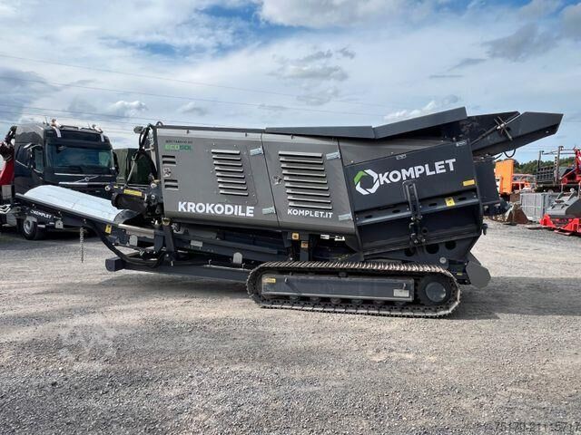 Baumaschine Komplet Krokodile / nur 76h! / 2022 / Schredder