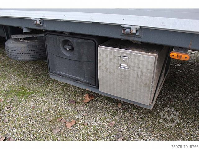 Flatbed open franchin semirimorchio cassonato collo doca 2 assi
