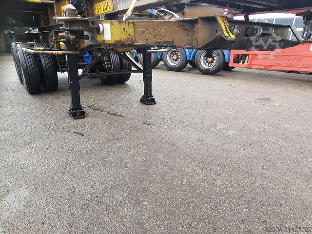 Transport von Containern PACTON 2126 C-2 | 20 FOOT| BLADGEVEERD|DOUBLE TIRES| B...