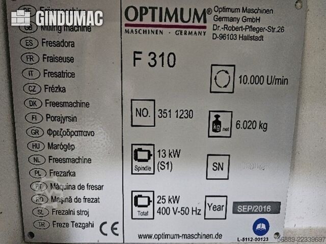Optimum F310 Optimum F310
