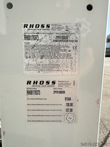Chiller unit, 737 kW cooling capacity Rhoss TFAVSZ 2660