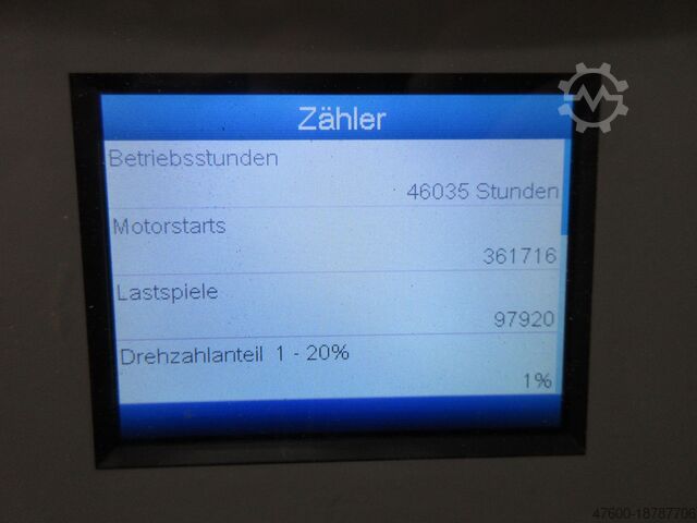 Schraubenkompressor Luftkompressor Raum Atlas Copco Druckluft Kompressor GA75VSD GA45+ Kältetrockner + Tank