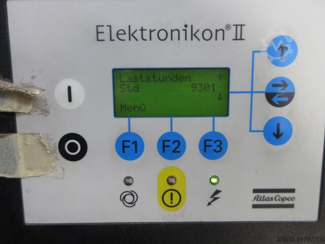 Schraubenkompressor Luftkompressor Raum Atlas Copco Druckluft Kompressor GA75VSD GA45+ Kältetrockner + Tank