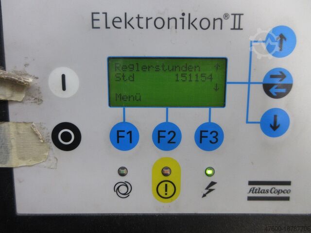 Schraubenkompressor Luftkompressor Raum Atlas Copco Druckluft Kompressor GA75VSD GA45+ Kältetrockner + Tank