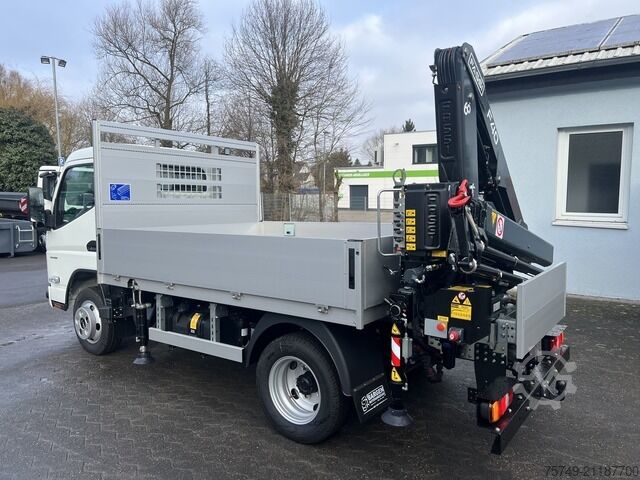 Pritschenwagen Fuso 6S15 Pritsche 2.8m Heckkran 4xhydr+1xman. Funk!