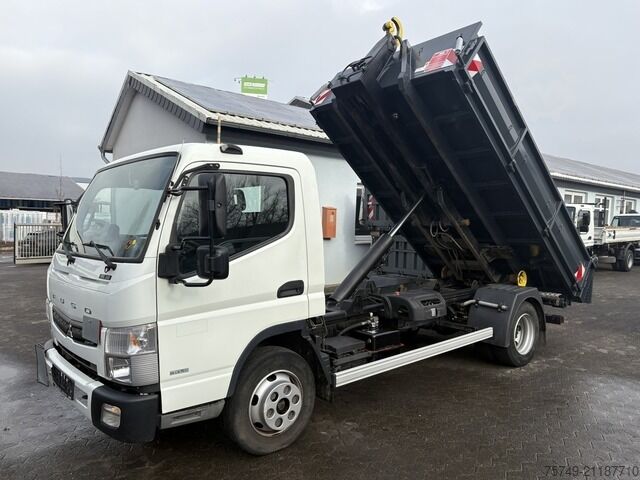 Abrollkipper Transporter Fuso Fuso Canter 7C18 City Abrollkipper AHK Hooklift