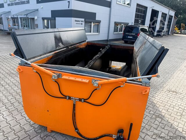 Asphalt hot box AMTEC Asphaltbox Thermofass 5,1 m³