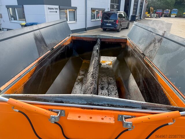Asphalt hot box AMTEC Asphaltbox Thermofass 5,1 m³