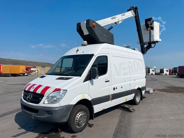 Working platform truck MERCEDES-BENZ Sprinter 516 CDI Versalift VT-155-FZ 15,6 m.