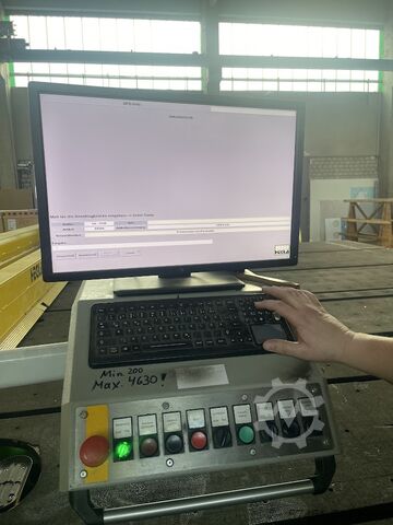 Glass laminated cutting table HEGLA ECOLAM 46 PLUS