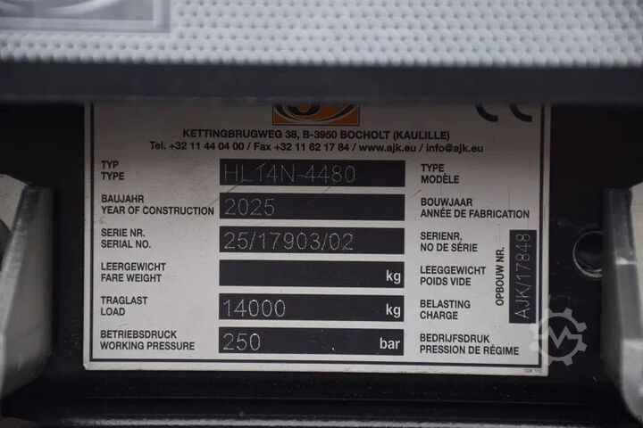 Hook arm system MAN TGM 18.320