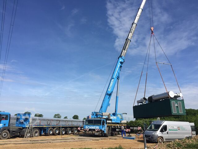 Combined heat and power plant MWM ETW 800 EG-CO-KA