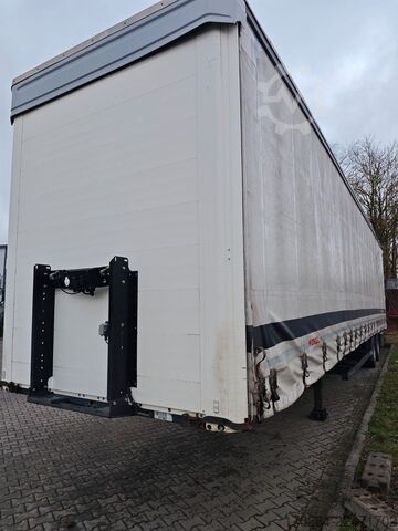 Open semitrailer with tarp KÖGEL Mega Liner S 18 SAF-Achsen hydraulisches Hubdach