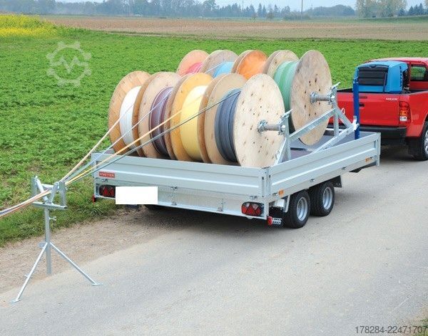 Trailer HIRTH Vetter TRG 8120 TRA 8120 Kabeltrommel variabel