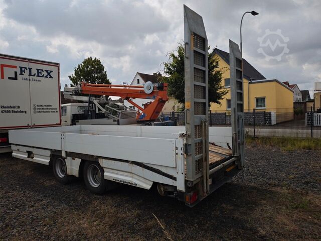Tieflader Anhänger  Alga TAT B-180, 7,3 mtr., Rampen, 19to. GG. low